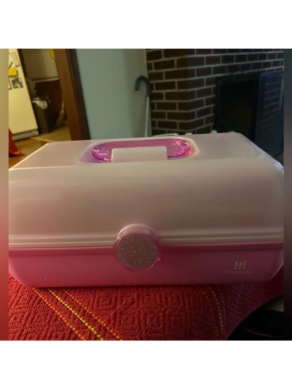 Caboodles Pink Portable Makeup Organizer Case